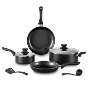 Pan1028 Becigar 313448602608 8pcs Black Ceramic Pots And Pans Set Cooking Pan Pot