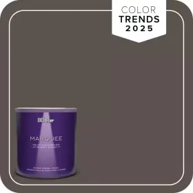Mq2-54 Behr Marquee 445008569587 1 Quart #mq2-54 Gardeners Soil One-coat Hide Eggshell Enamel Interior Paint And Prim