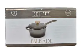 Bel-fer 810143121384 Premium Cookware By Dwellsix Palisade -new- 1.75 Quart Cast Iron Sauce Pot