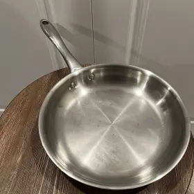 10329 Belgique Gourmet Copper Bottom Stainless Steel 9.5 Inch Saute Pan Skillet Fry