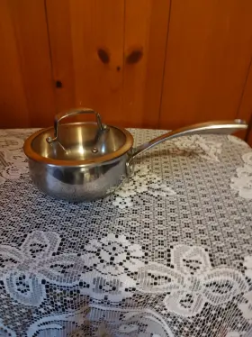 Hs10914 Belgique 10914 1.5 Quart Oven Safe Saucepan With Vented Glass Lid Cookware
