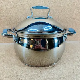 31289 Belgique 3 Quart Soup Pot W Lid Tools Of The Trade Silicone Handles Induction