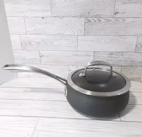Ha11116 Belgique Sauce Pan 1.5 Quart Pot With Lid Oven Safe Up To 450 Cookware