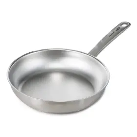 3950495 Berghoff Graphite 10 Inch Recycled 18/10 Stainless Steel Frying Pan In Silver