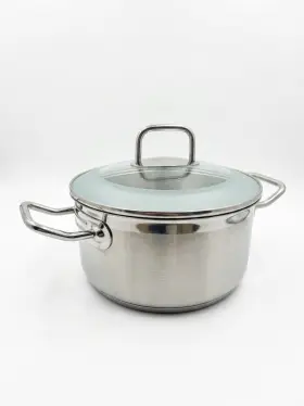 Berndes 006189113865 3.25 Quart Stainless Steel Dutch Oven 20cm Kochtopf Pot Casserole Nib