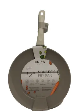 Bklyn Steel 196557169700 Co. Milky Way Collection Non-stick 12 Inch Frying Pan Gray New