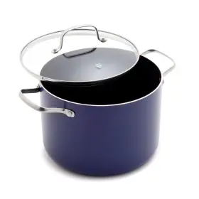 Blue Diamond 885837045710 8-quart Stockpot With Lid Infused Pfas 8 Quart
