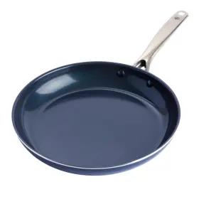 Blue Diamond 895156658429 Cookware Infused Ceramic Nonstick 12.5 Inch Frying Pan Skillet Induction