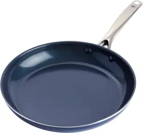 Cc001598-001 Blue Diamond Frypan Skillet 12 Inch Nonstick Coated Aluminum Pan