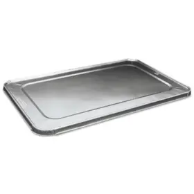 Boardwalk 749384985021 Bwklidsteamfl Full Size Aluminum Steam Table Pan Lid Deep 50/carton