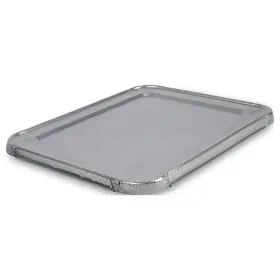 Boardwalk 749384985045 Bwklidsteamhf Aluminum Steam Table Pan Lids Fits Half-size Deep