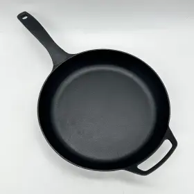 Bobby Flay 885837044430 10 Inch Round Cast Iron Skillet With Handles The Food Network Vgc Ships Fast