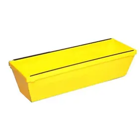 85-146 Bon Tool 743153851463 14-inch Plastic Mud Pan With Steel Blade Colors May Vary