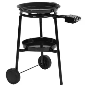 Boupower 196336259660 Paella Burner And Stand Set On Wheels - Complete Kit For Up To 14 -16