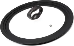 Branded01 445018056084 Universal Lid For Pots And Pans Fits 9.5-inch To 12-inch Cookware Tempered Gla