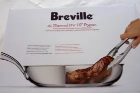 Breville 051153320743 - Thermal Pro 10 Inch Frypan Heat Conducting Base Ergonomic Handle Nib