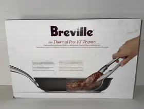 Breville 051153844867 Thermal Pro 10 Inch Fry Pan Hard Anodized Aluminum Non Stick Induction Nib
