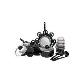 Brooklyn Steel 840179277809 Zodiac 24-pc. Aluminum Non-stick Cookware Set - Silver One Size