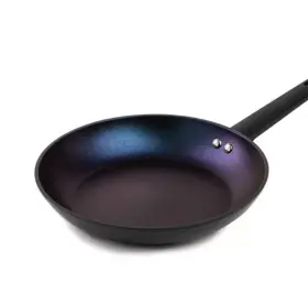 Brooklyn Steel Co. 840179224452 Company Galaxy Non Stick Aluminum Frying Pan 8 Inch W Blue New