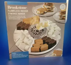 200w Brookstone 638688710838 Indoor Flameless S Mores Maker With Tray Brand New Smores
