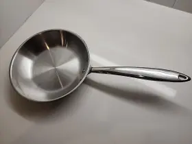 5724048 Browne Thermalloy Deluxe Fry Pan 7.8 Inch Induction Ready Stainless Nsf