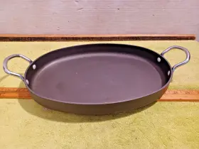 G7713hc Calphalon 016853007585 Commercial Aluminum Cookware Company 13 Inch Oval Au Gratin Pan