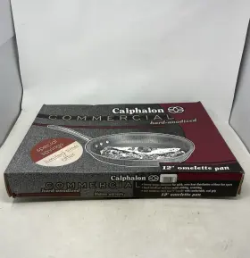Calphalon 016853022496 Brand New Commercial Hard-anodized 12 Inch Omelette Pan Uv