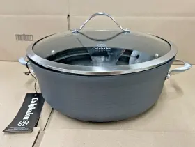 Calphalon 016853063284 New Calpahlon Contemporary Nonstick 8.5 Quart Dutch Oven Stockpot And Glass Lid