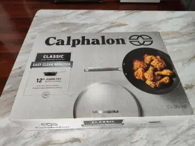 Calphalon 016853063420 Hard-anodized Nonstick 12 Inch Jumbo Frying Pan With Lid