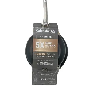 Calphalon 016853110025 Premier Hard-anodized Nonstick 10 Inch And 12 Fry Pan Set
