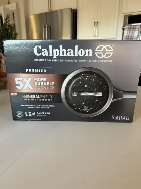 Calphalon 016853110100 Premier 1.5- Quart Non-stick Saucepan With Lid