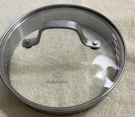 0811418a Calphalon Glass Replacement Strain Lid Only For 87025 6.375 Inch Diameter Saucepan