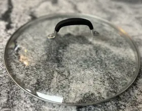0814912 Calphalon Simply Cookware 9 Inch Replacement Glass Lid Inside Diameter 8 5/8 In