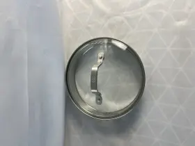 Calphalon 1083521 Replacment Drain Lid Stainless Tempered Glass 6.5 Inch #1083521