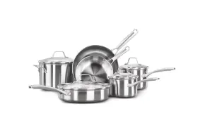 1891242 Calphalon Classic Stainless Steel Cookware Set 10 Piece