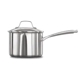 1891271 Calphalon Classic Stainless Steel Sauce Pan 3.5-quart Impact-bonded Aluminum