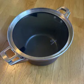 1996123 Calphalon Premier 8 Quart Nonstick Stock Pot With Cover Space Saving- Dutch Oven