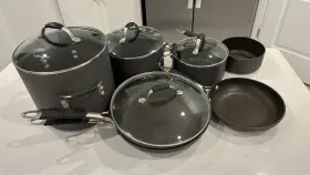 2109784 Calphalon Premier Hard-anodized Nonstick 11 Pc Cookware Set
