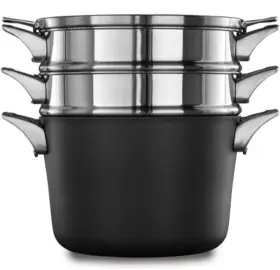 2172356 Calphalon Premier Space Saving 8 Quart Hard Anodized Nonstick Multi-pot With Lid