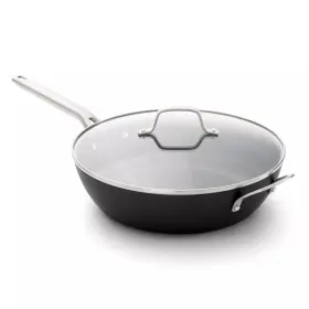 Calphalon 445021753741 12 Inch Hard Anodized Nonstick Jumbo Fry Pan With Lid Stay-cool Handle Dishwasher Safe