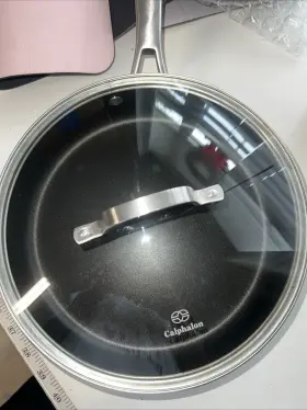 Calphalon 486018417887 Classic Nonstick 3- Quart Saut Pan With Lid Floor Display