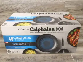 86002319 Calphalon Select 10-piece Nonstick Cookware Set