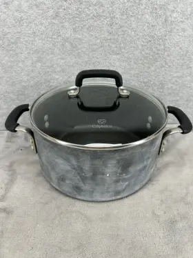 8786 Calphalon 8787 6 Quart Covered Dutch Oven Nonstick Cookware Stock Pot