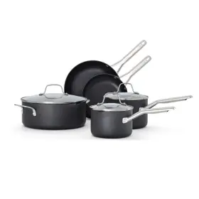 90783111 Calphalon 8pc Hard Anodized Aluminum Nonstick Cookware Set
