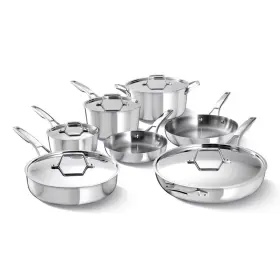 95001885 Calphalon 12pc Premier Stainless Steel Cookware Set