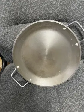 G1213 Calphalon Vtg 13 Inch Commercial Anodized Aluminum 1213 Griddle Pizza Grilling Pan