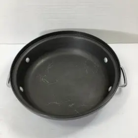 G301-hc Calphalon Commercial Aluminum G301hc Round Pan Boiler Insert Double Handle 9 Inch