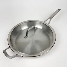 Rlt1392 Calphalon Premier 3 Ply 12 Inch Stainless Steel Induction Frying Pan With Lid