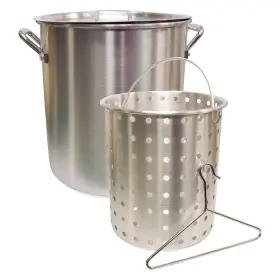 Dp32 Camp Chef Aluminum Pot And Basket - Includes Lid Removal Hook Perfect
