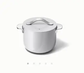 Caraway 810118301506 New Petite Cooker - 2 Quart Ceramic Coated Pot Marigold